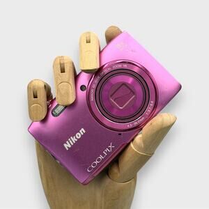 Nikon Coolpix S3600 Digital Camera | 20.1MP | Pink